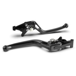 Levier de frein LSL BOW pour Brembo 17/17/19 RCS, R37R, noir/argent
