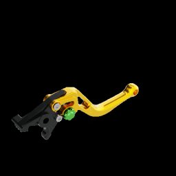 LSL Frein levier BOW pour Brembo 15/17/19 RCS, R37R, court, or/vert