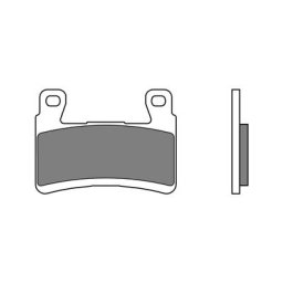Brembo S.p.A. Plaquettes de frein route métal fritté - 07KA29SA