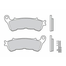 Brembo S.p.A. Plaquettes de frein route métal fritté - 07HO57SP