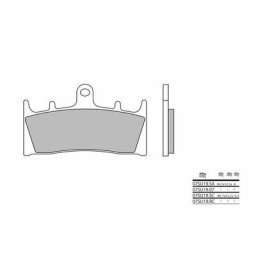 Brembo S.p.A. Plaquettes de frein route carbone céramique - 07SU1907