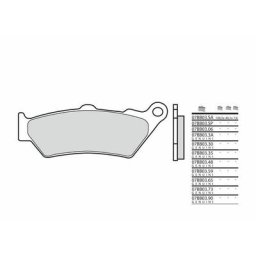 Brembo S.p.A. Plaquettes de frein Vintage métal fritté - 07BB0390