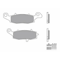 Brembo S.p.A. Plaquettes de frein route métal fritté - 07KA19SA