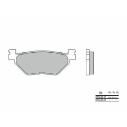 Brembo S.p.A. Plaquettes de frein route métal fritté - 07YA39SP
