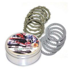 NEWFREN Kit disques garnis + lisses - Yamaha MT-03/YZF R3, taille 10 mm
