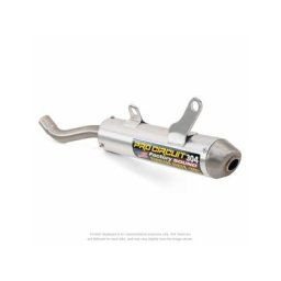 PRO CIRCUIT Silencieux 304 alu brossé/casquette inox Kawasaki KX250