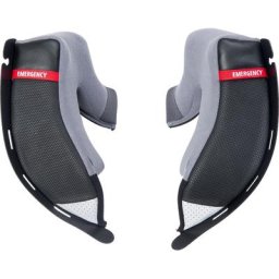 HJC RPHA 11 Ben Spies / Marvel / Monster Coussinets de joues, gris, taille 50 mm