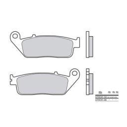 Brembo S.p.A. Plaquettes de frein route métal fritté - 07HO41LA