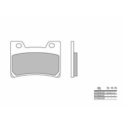Brembo S.p.A. Plaquettes de frein route carbone céramique - 07YA2609