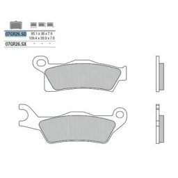 Brembo S.p.A. Plaquettes de frein Off-Road métal fritté - 07GR26SD