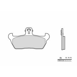 Brembo S.p.A. Plaquettes de frein route carbone céramique - 07BB1606