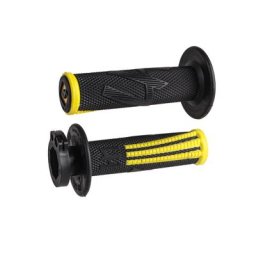 ODI Emig Pro V2 Lock-On Poignées de guidon Lock-on full grip, rouge