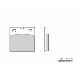 Brembo S.p.A. Plaquettes de frein route carbone céramique - 07BB2307