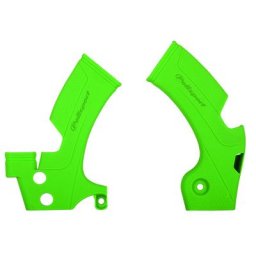 POLISPORT Protection de cadre vert Kawasaki KX450F