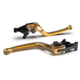 LSL Frein levier BOW pour Brembo 15/17/19 RCS, R37R, or/anthracite, noir-gris