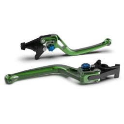 Levier de frein LSL BOW pour Brembo 17/17/19 RCS, R37R, vert/bleu