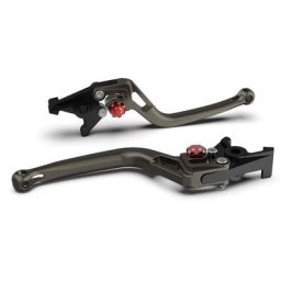 LSL Frein levier BOW pour Brembo 15/17/19 RCS, R37R, anthracite/rouge