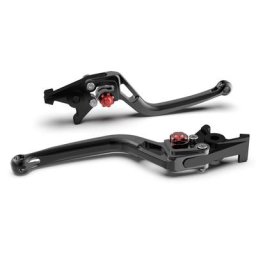 LSL Frein levier BOW pour Brembo 15/17/19 RCS, R37R, noir/rouge