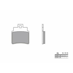 Brembo S.p.A. Plaquettes de frein Off-Road métal fritté - 07GR71SD