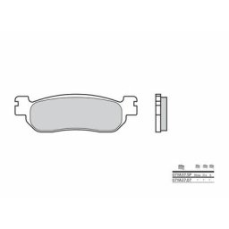Brembo S.p.A. Plaquettes de frein route carbone céramique - 07YA3707