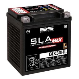 BS Battery Batterie SLA Max sans entretien activé usine - BIX30HL