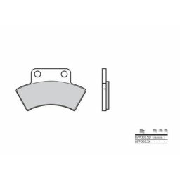 Brembo S.p.A. Plaquettes de frein Off-Road métal fritté - 07PO03SD