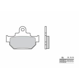 Brembo S.p.A. Plaquettes de frein route carbone céramique - 07SU0808