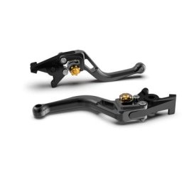 LSL Frein levier BOW pour Brembo 15/17/19 RCS, R37R, court, noir/or