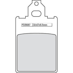 Pad de frein ECO-Friction FERODO