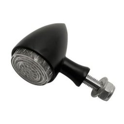 HIGHSIDER LED lumière arrière, feux de frein, unité de signal de virage COLORADO, noir, taille 70 mm