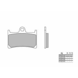 Brembo S.p.A. Plaquettes de frein route métal fritté - 07YA23SA