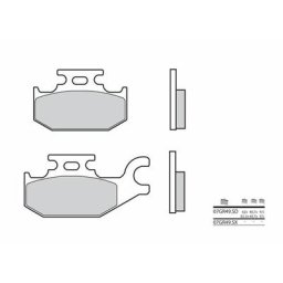 Brembo S.p.A. Plaquettes de frein Off-Road métal fritté - 07GR49SD