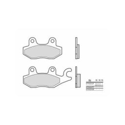 Brembo S.p.A. Plaquettes de frein route carbone céramique - 07YA2008