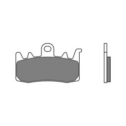 Brembo S.p.A. Plaquettes de frein route métal fritté - 07BB38SA