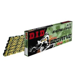 D.I.D Chaîne de transmission 520ATV2 X-Ring 520, noir