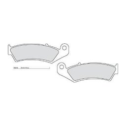 FerODO Frein pad FDB 496 Platine