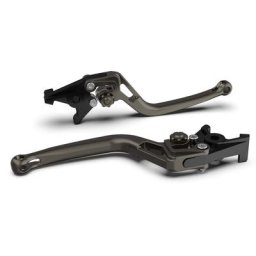 LSL Frein levier BOW pour Brembo 15/17/19 RCS, R37R, anthracite/anthracit, gris-noir