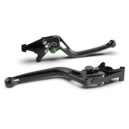 LSL Frein levier BOW pour Brembo 15/17/19 RCS, R37R, noir/vert