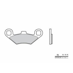 Brembo S.p.A. Plaquettes de frein Off-Road métal fritté - 07PO02SD