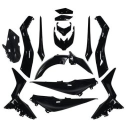 O PARTS Carénage noir brillant - Yamaha X-Max 125/300, taille 10 mm