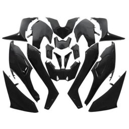 O PARTS Carénage Competition noir mat - Yamaha T-Max 560, taille 10 mm