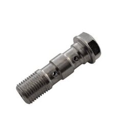 ALLEGRI Double banjo bolt, 10x1, pour câble flex en acier