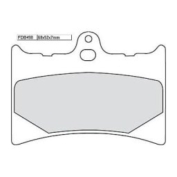 FerODO Frein pad FDB 498 Platine