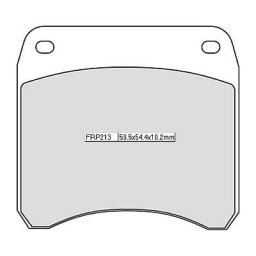 FERODO Frein pad FRP 213 Platine