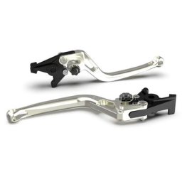 LSL Frein levier BOW pour Brembo 15/17/19 RCS, R37R, argent/noir