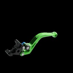 Levier de frein LSL BOW pour Brembo 15/17/19 RCS, R37R, court, vert/bleu