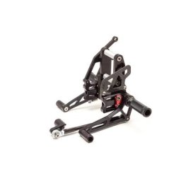 LSL 2-Slide système de repose-pieds TRIUMPH Speed Triple 1050 ABS 11-15 noir
