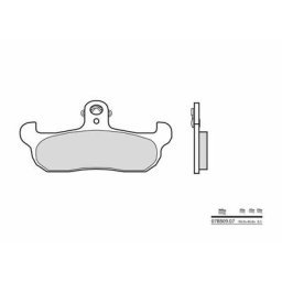 Brembo S.p.A. Plaquettes de frein route carbone céramique - 07BB0907