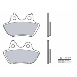 Brembo S.p.A. Plaquettes de frein route métal fritté - 07HD18SP