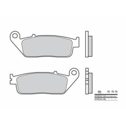 Brembo S.p.A. Plaquettes de frein route métal fritté - 07HO41SA